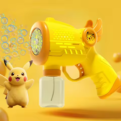 Pokémon Hello Kitty, Kunomi, Automatic Bubble Machine, Bubble Gun, Summer Beach Games, Toys, Childre
