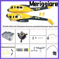 MERIGGIARE RC Helicopter Spare Parts, RC ERA C032 UH1 Model Airplane Accessories, Simulation Main Pr