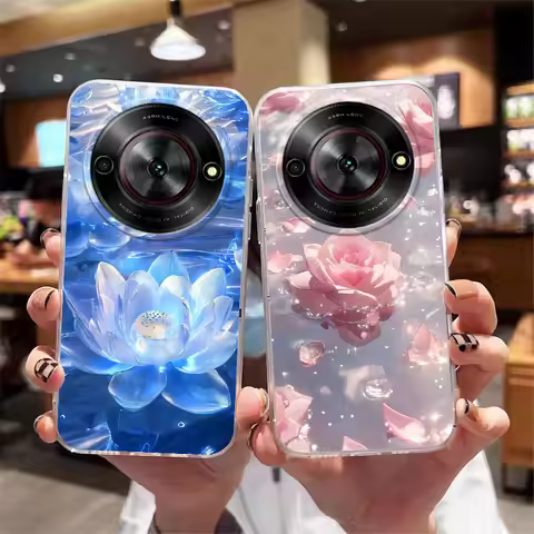 Phone Case For ZTE Blade A75 5G A 75 5G Case Soft Silicone Clear Print Protect Cover For ZTE Nubia F