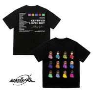 Baju T Shirt DRAKE - Certified Lover Boy Album CLB Tshirt Oversized Cotton Tee Street Hype Culture S