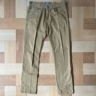 Wingman Denim Non-Selvedge Chino Khaki Slim Fit Size 32