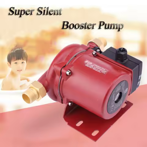 120W shower booster water pump mini water pressure booster pump for home 60L/min silence shower boos