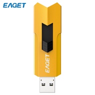 EAGET F11 USB 3.2 Flash Drive—Retractable Sliding USB Flash Drive with Read Speeds Up to 100 MB/s an