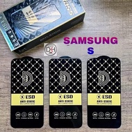 LAYAR Tempered glass FULL glass clear tempered glass anti static SAMSUNG S10 S20 FE S22 S23 S24 LITE