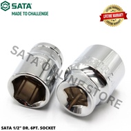 SATA 1/2'' DR. 6PT SOCKET / SOCKET BOX / SATA 1/2'' SOCKET / 6PT SOCKET BOX / 1/2" DR. 6 POINT METRI