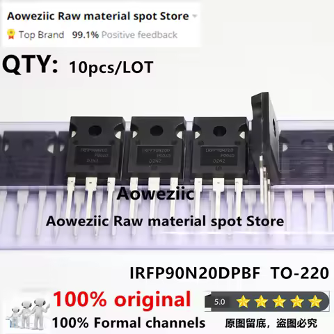 Aoweziic 2020+ 100% New Imported Original IRFP90N20DPBF IRFP90N20D IRFP90N20 FP90N20D TO247 Field Ef