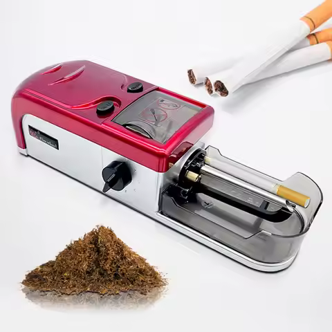 Cigarette Rolling Portable Automatic Tube Filling Cigarette Injector Roller Tobacco Maker Electronic