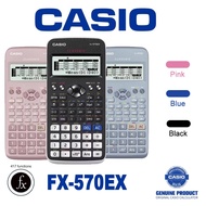 Kalkulator Saintifik Scientific Calculator FX-570EX FX-991EX Black/Blue/Pink Genuine Original