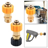 [Almencla11] M22Quick Plug Connector Pressure Washer Adapter Rustproof for Quick Connect Adapter for Pressure Washer