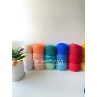 Summer yarn, 100% cotton 1mm, light, soft, cool, 100gr used to knit and crochet summer dresses. Colo