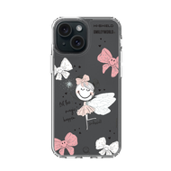 HI-SHIELD Stylish เคสใสกันกระแทก iPhone รุ่น Smileyworld Charming Bow1 [เคส iPhone17iPhone16iPhone15