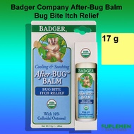 Badger Company After-Bug Balm Bug Bite Itch 17g Balm Itchy Skin Balm Insect Bite Afterbug