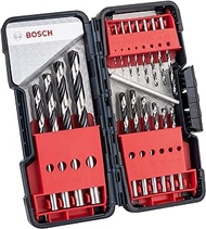 Bosch Professional 2608577350 Metal Twist Drill HSS-Set 18-Piece PointTeQ in Box, 1-10 mm