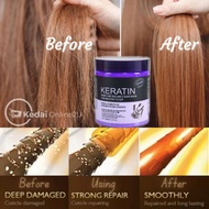 Ready Stock!!! KERATIN HAIR MASK | Lavender Keratin Hair Treatment Mask 1000ML