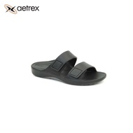 Aetrex Milos Men Slide Black