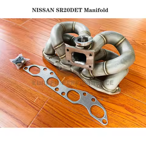 KUNGFU PERFORMANCE High Quality Stainless Steel 304 SR20 Manifold Fit for SR20DET S13 S14 S15 240sx
