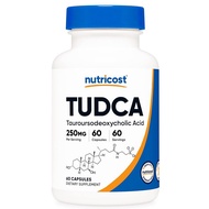 Nutricost, TUDCA, 250 mg, 60 Capsules