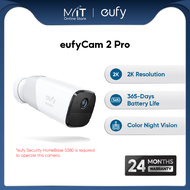 eufy Security eufyCam 2 Pro Wireless Home Security Add-on Camera 2K Resolution Requires HomeBase 2