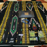PROMO !!! NEW !!! SARUNG LAMIRI SGE BENANG DOBEL 420 FUL SUTRA, FUL SONGKET. Muslim Ready Kak