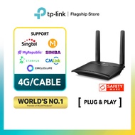 [Support All ISP] TP-Link TL-MR100 / TL-MR105 / TL-MR101 4G Router Plug&Play N300 3G/4G LTE WiFi Rou
