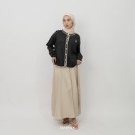 BWBYAZ - Chloe Embroidery Knit Cardigan