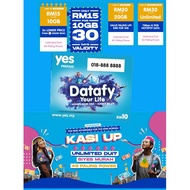 YES4G Unlimited Data Prepaid Unlimited internet Data KONFEM4G or High Speed  20GB Support Hotspot