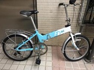 4000元直購！八成新捷安特20吋折疊腳踏車FD806