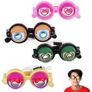 Kinetic Crazy Eyes Glasses, Crazy Eyes Glasses, 4PCS Funny Props Glasses With Blinking Eyeballs, Cra