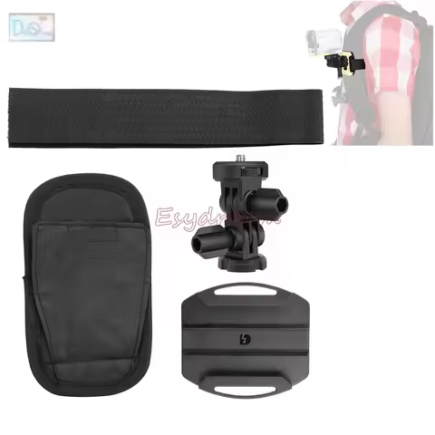 Backpack Mount Adapter for Sony Action Cam FDR-X3000 HDR-AS30V HDR-AS100V HDR AS15 AS20 AS30V AS300 