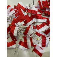 MERAH Small red and white flags, red and white flags, glass stickers, red and white flags, car/s, mo