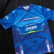 Custom V-Neck Jersey Racing Team Jersey Custom Team Name Jersey Collarless V-Neck Jersey