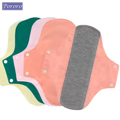 Pororo Lady Care Washable Panty Liner Reusable Sanitary Towels Graphene Washable Menstrual Pads for 