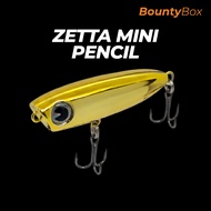 Zetta Mini Pencil 3g / 4.5cm Floating Snake Head Haruan Sebarau Topwater Fishing Lure Baits Pancing 