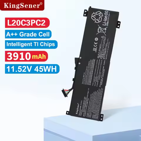 KingSener L20M3PC2 L20C3PC2 Laptop Battery For Lenovo ideapad Gaming 3 15ACH6 15IHU6 82K1 82K2 L20L3