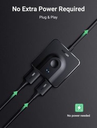 *New In Box*UGREEN HDMI Switch 4K@60Hz with 3.3FT HDMI Cable, Bidirectional HDMI Splitter 2 in 1 Out
