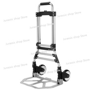 Load Capacity 90KG Car Mounted Handcart Foldable Trolley Climbing Stairs Cart Upstairs Cargo Transpo