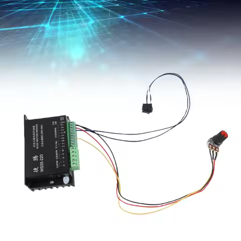 WS55-220 DC 48V 500W CNC Brushless Spindle BLDC Motor Driver Controller Motor Driver Controller