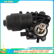 In stock-059115389P  Oil Filter Housing W/Coolant Thermostat Replacement for  A6 A7 A8 Q5   3.0L 201