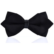 High-quality black Korean-style men's bow tie, for grooms, parties, photographers, singers, MCs, art