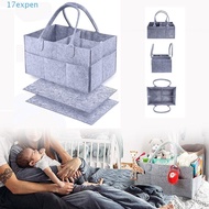 EXPEN Diaper Bag Foldable Basket Tote Bag Storage Bag Diaper