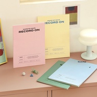 2026 KOREA DIARY — ICONIC Record On Big Monthly A4 Planner Scheduler
