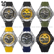 Caterpillar CAT Watches MA-145 MA-155 MA-165 Men's Analog-Digital Watch ANADIGIT 47mm Rubber Strap *