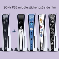 【3M  sticker】Applicable For Sony Ps5 middle sticker Ps5 side film host sticker anti scratch and anti fingerprint film matte black Ps5 side sticker matte digital version