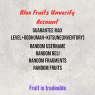 Account Blox Fruits Max Level+1 High tier fruit