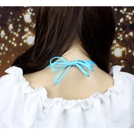 Korea neck neck straps invisible bra straps hanging bra straps underwear bandwidth adjustable bow