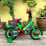 จักรยานเด็ก 12นิ้ว SK88 มีกระติกน้ำ+บาร์เอ็น+ขอบล้อสี สุดเท่ห์ รถจักรยานเด็ก ของเล่นเด็ก จักรยานเด็ก