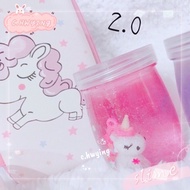 'unicorn slime 'shinning 1.0/2.0/3.0/4.0 toys galaxy star topping Sticky Toy Children's Cloud Print Fantasy Starry Sky unicorn Sequins Color System