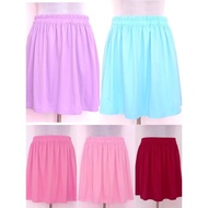 skirt extender/mini skirt muslimah/skirt extender Plus size free size/kain untuk baju singkat/kain t