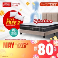 Posture Classic 7 Turn Posture Spring Mattress (10.5") + QQ Bed Frame