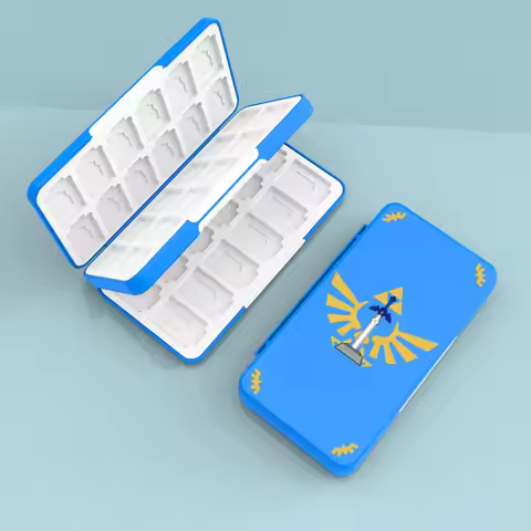 48 in 1 for Nintendo Switch OLED LITE Accessories Cute Game Card Case SD Cards Pink Shell Switch Sto